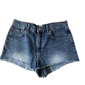BDG Jean Shorts Mid Rise Essential‎ Denim Medium Wash 31"
